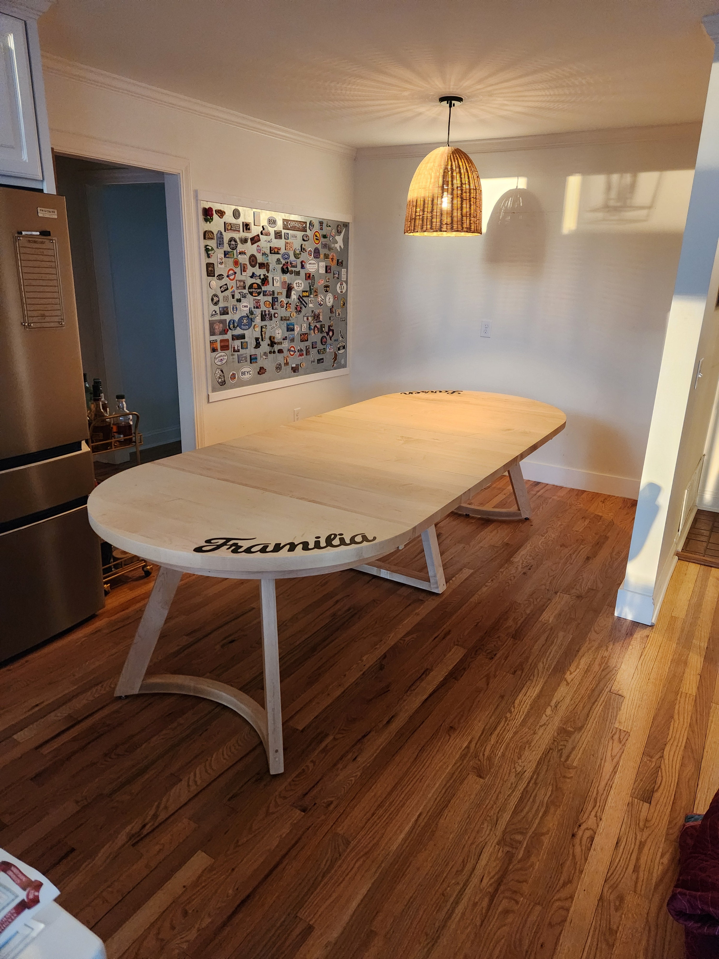 Custom Maple Table for Patricia
