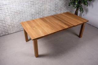 Custom Oak table for Keller