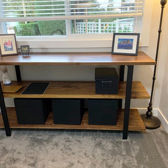 3 shelf bookshelf