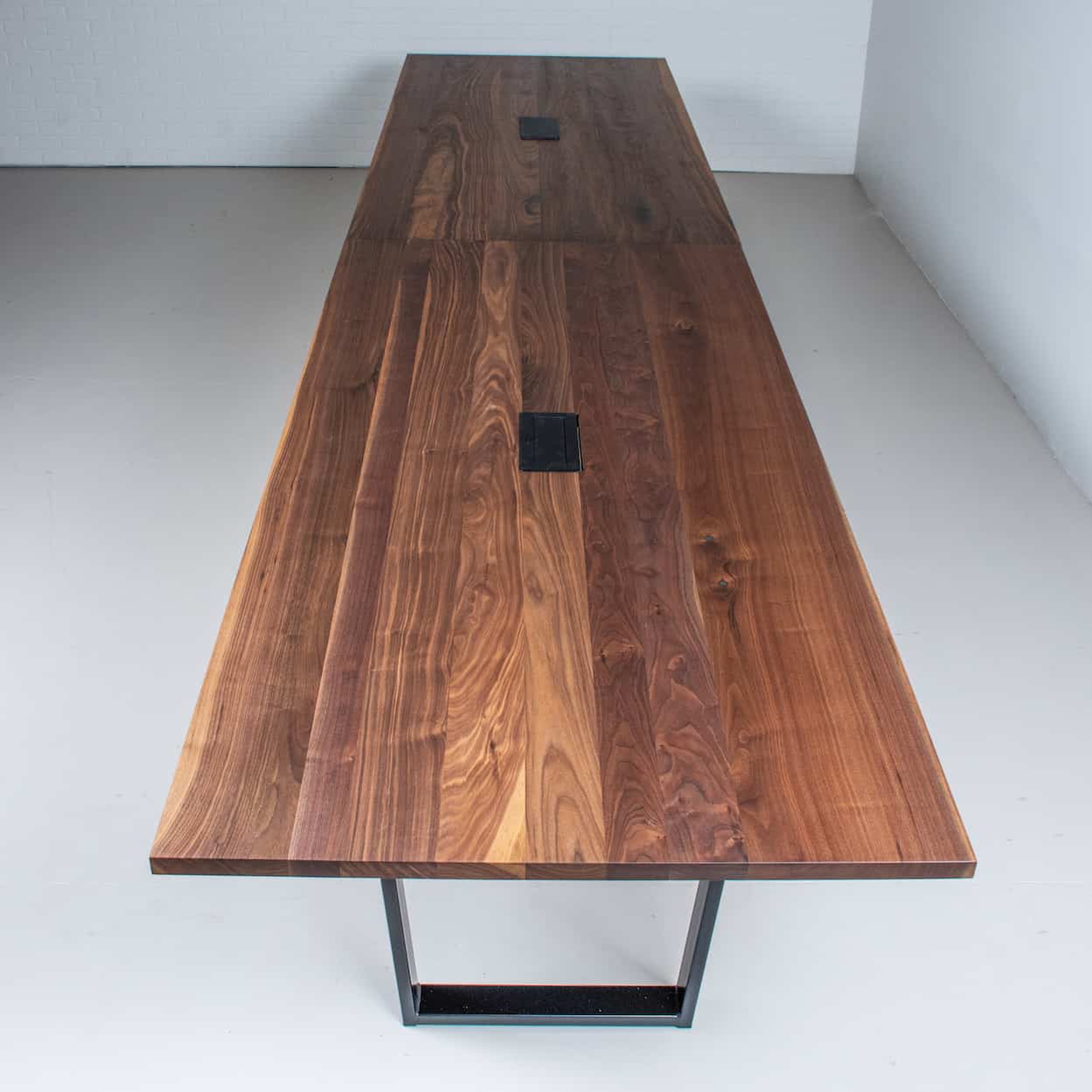Custom Oak Conference table for Miyon