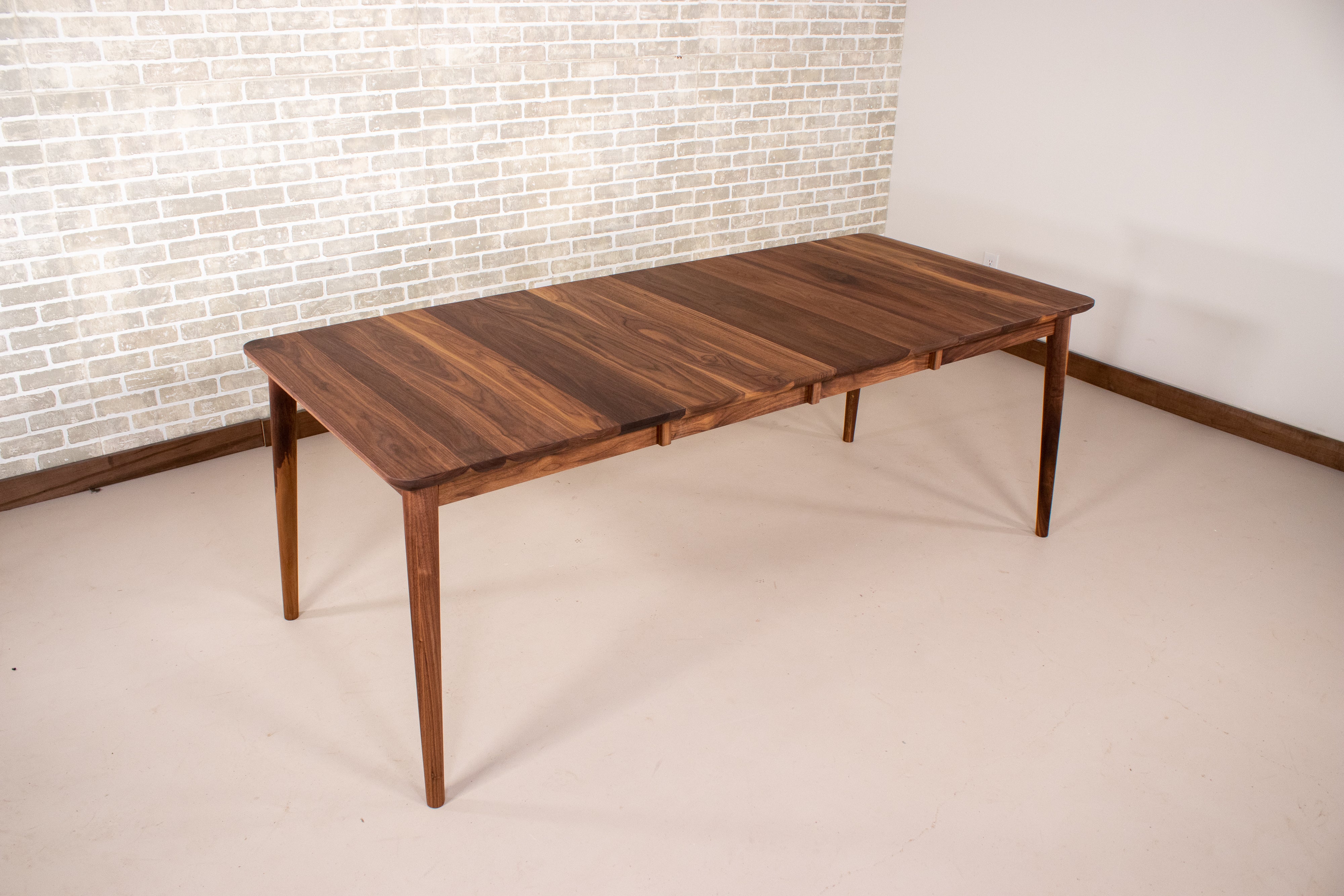 Custom Walnut extension table for Carolyn