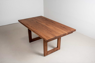 Custom Walnut Extension Table for Theresa and Mike