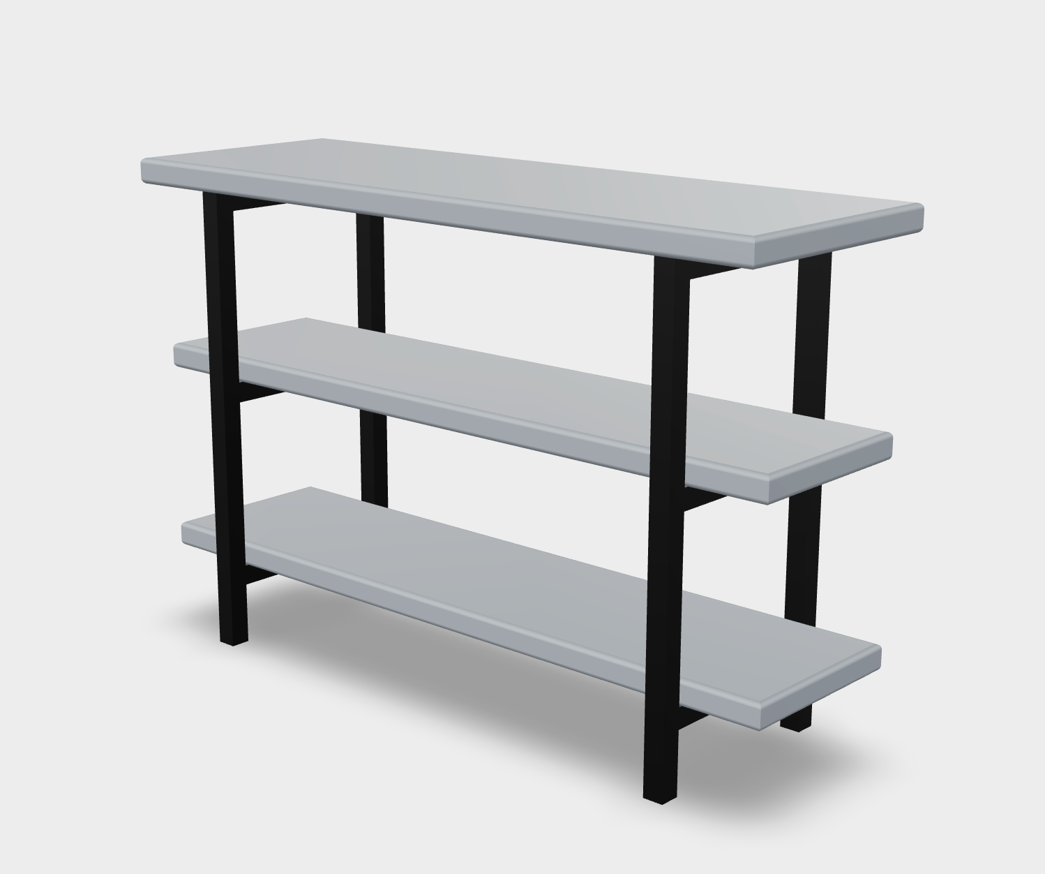 Custom Maple Shelving Unit for Rebecca