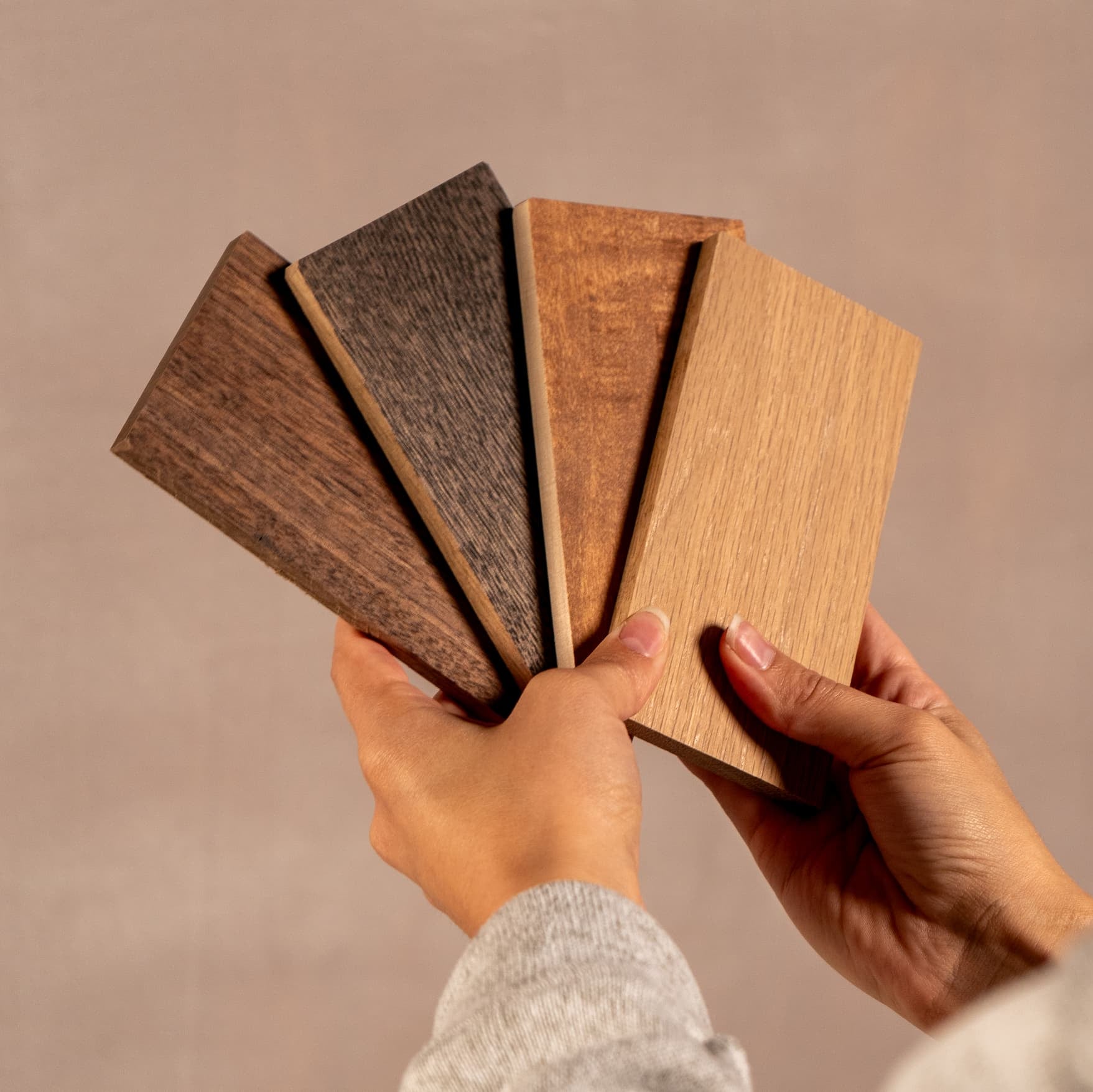 Wood Table Sample Swatches | Loewen Design Studios