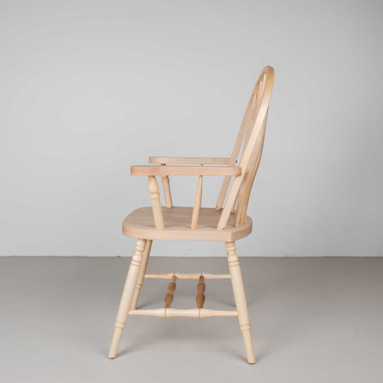 maple farmhouse dining chair