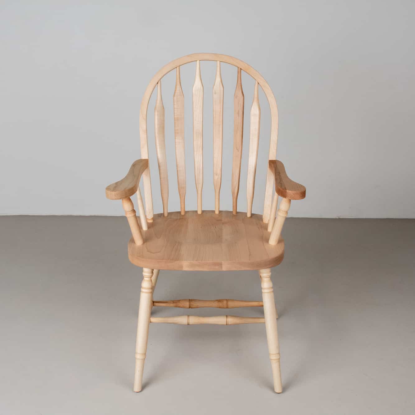 maple farmhouse dining chair