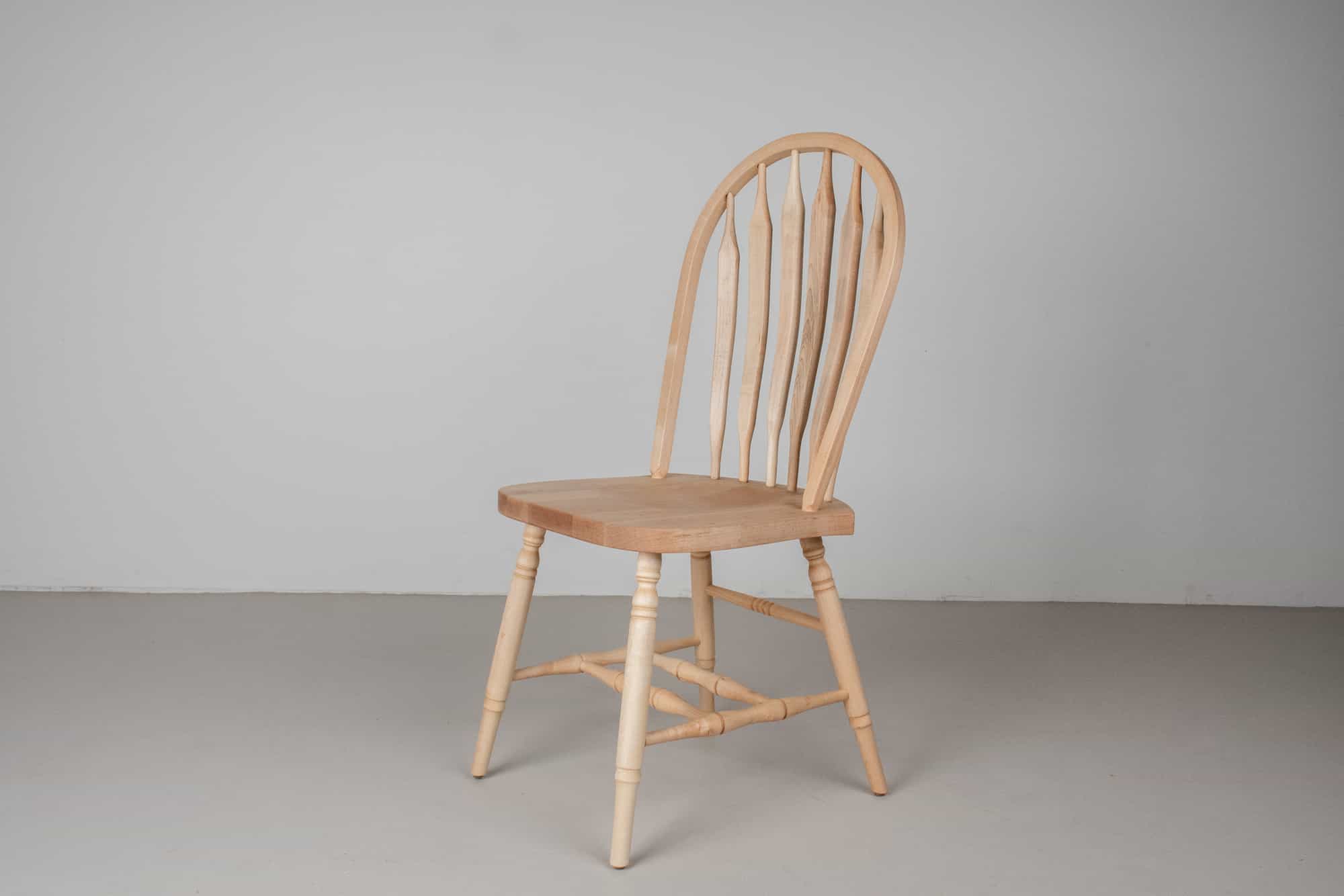 maple farmhouse dining chair