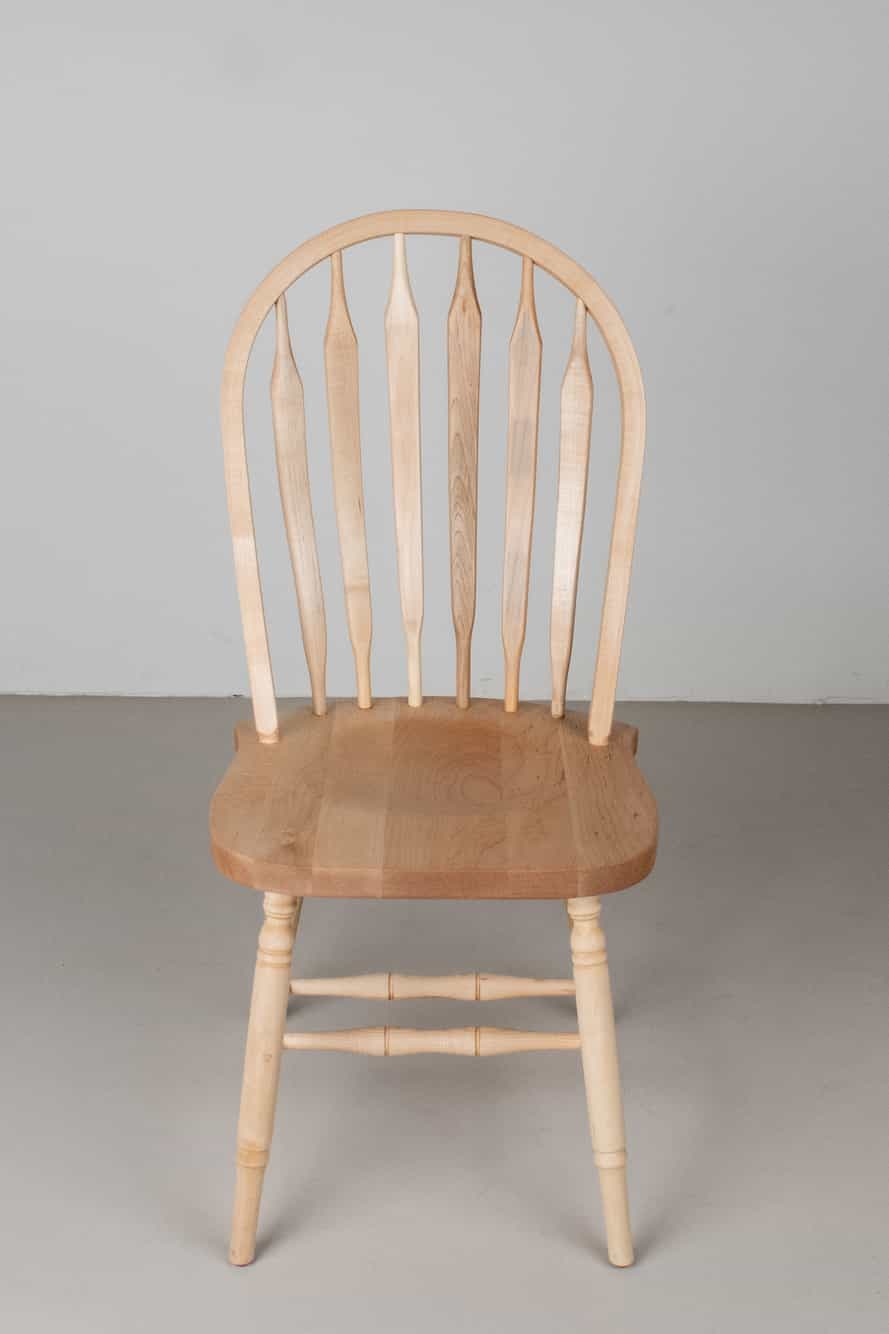 maple farmhouse dining chair