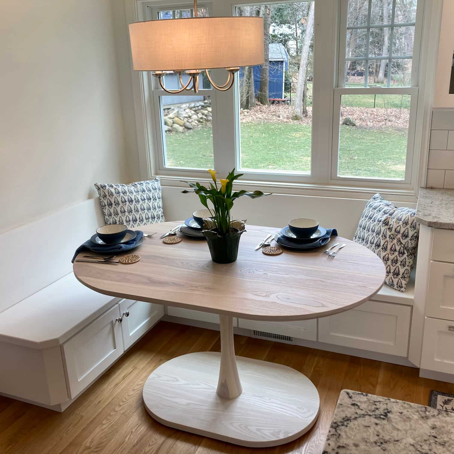 small pedestal table