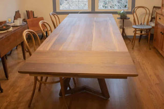 walnut end extension with a bevel edge