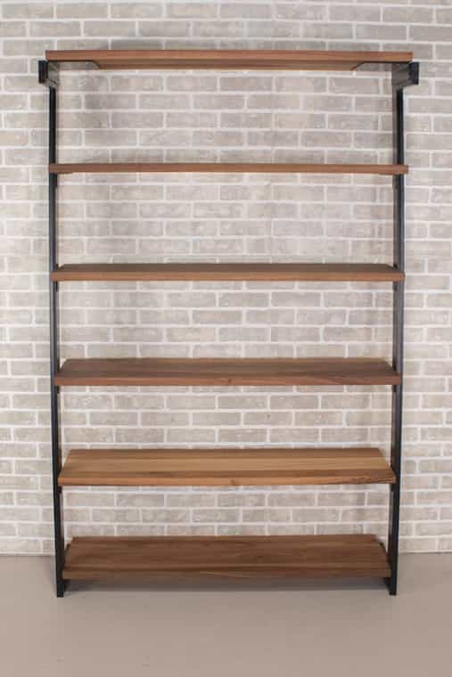 walnut shelves