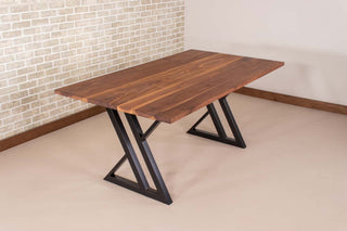 Saguaro Table on Steel Double Y Legs - Loewen Design Studios