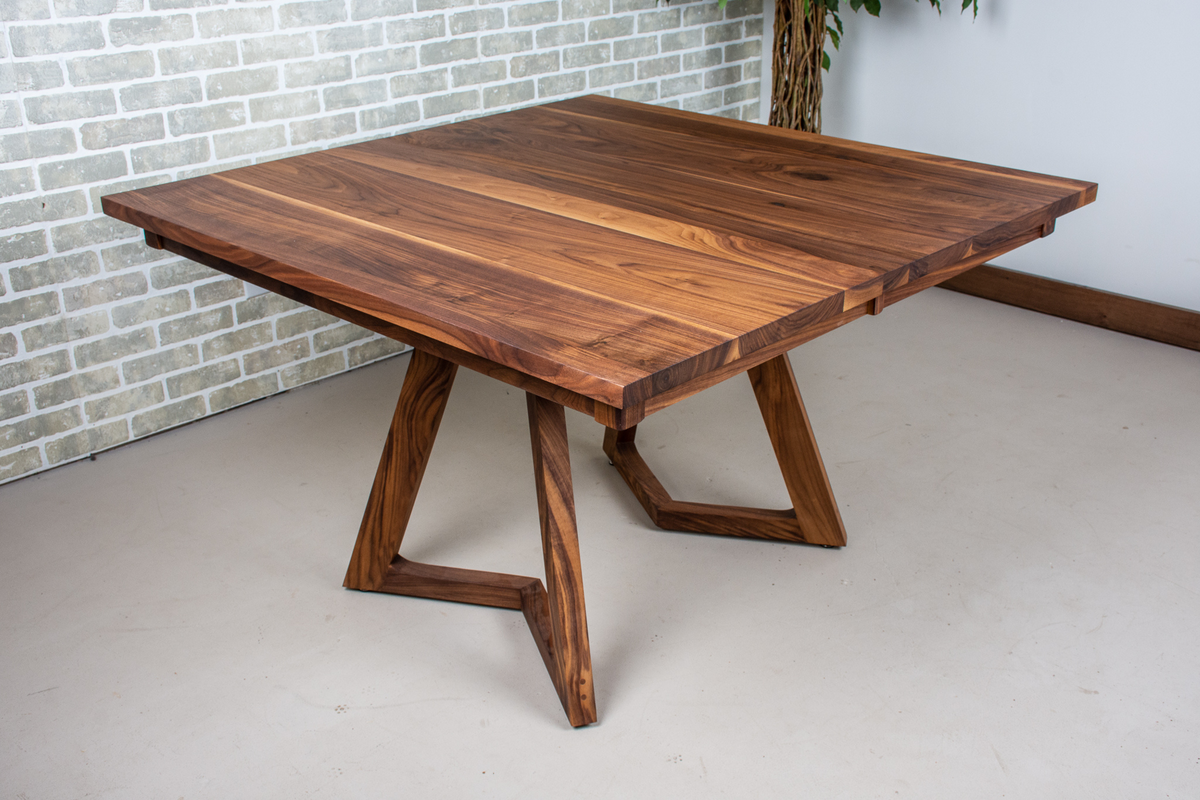 Table Top Examples Square Shape Square Dining Tables | Solid Wood Tables | Loewen Design Studios