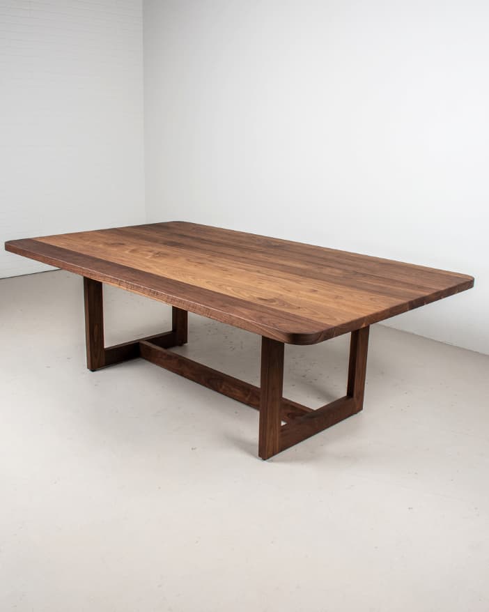 Dining Table Customizable Walnut Dining Tables | Custom Walnut Tables | Loewen Design Studios