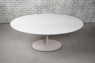 Jarvis Elliptical Oval Pedestal Table