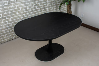 Jarvis Racetrack Oval Pedestal Table