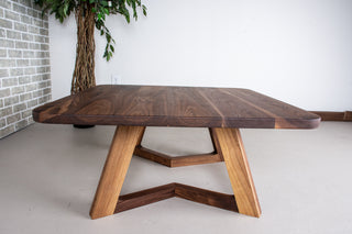 Custom Walnut tables for Rodolfo