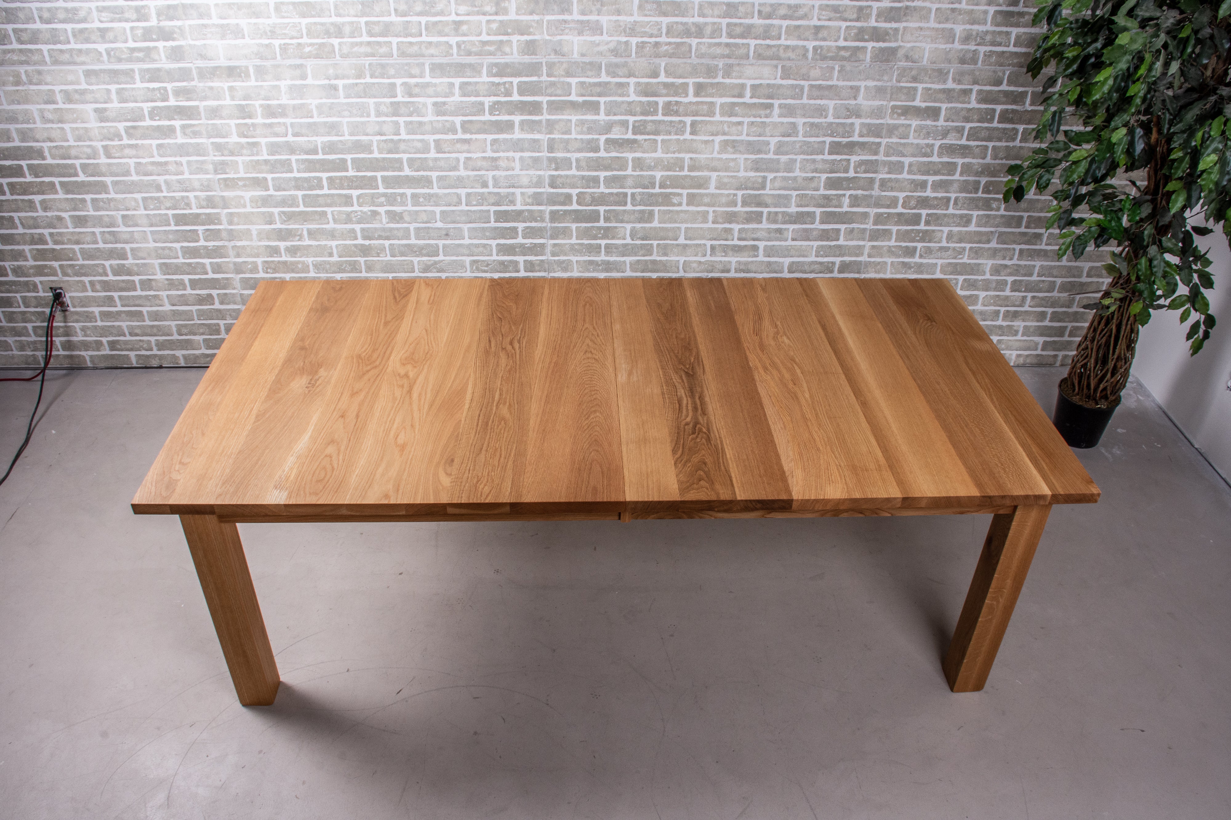 Custom White Oak Extension table for Heather