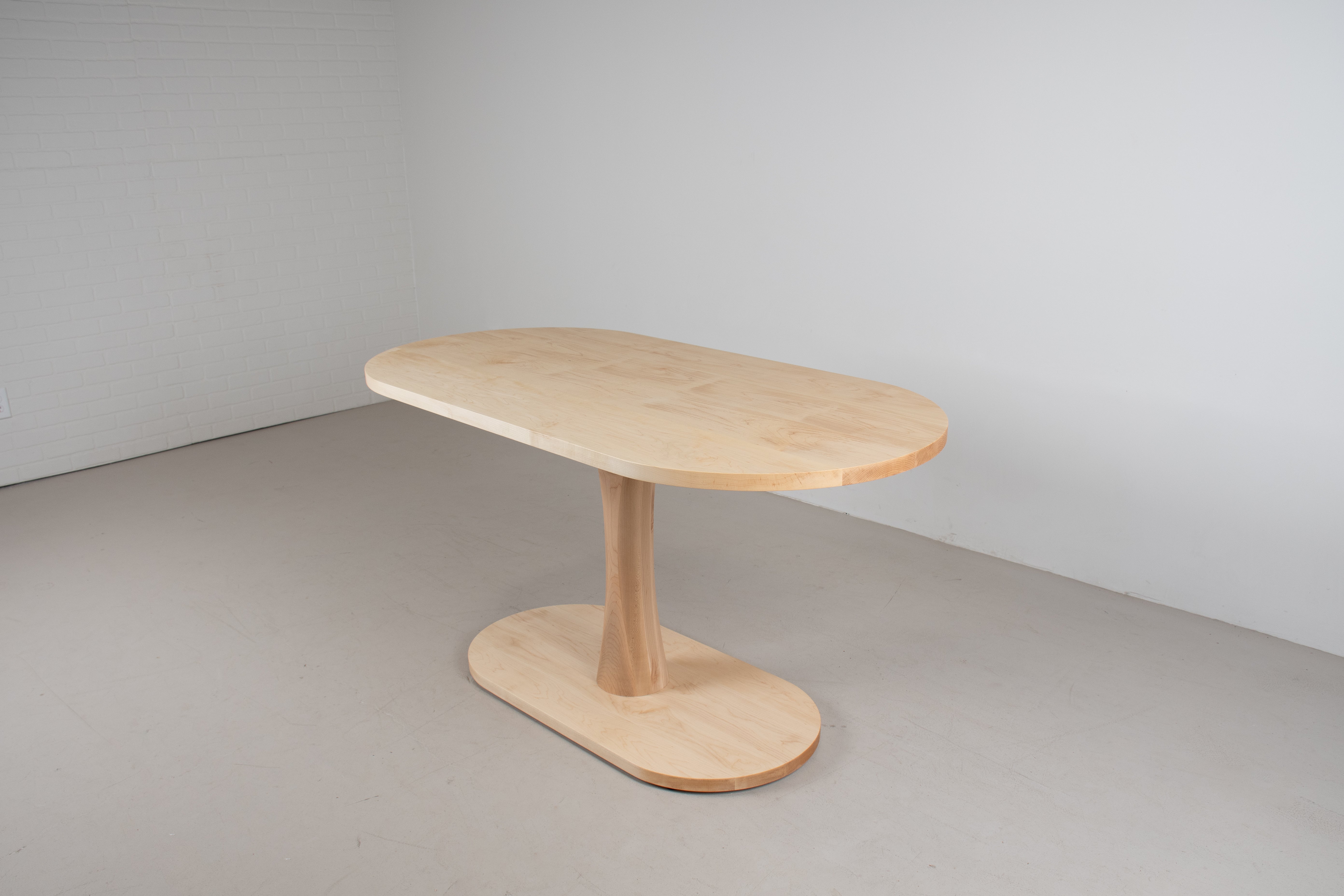 Custom Maple Jarvis table for Maura