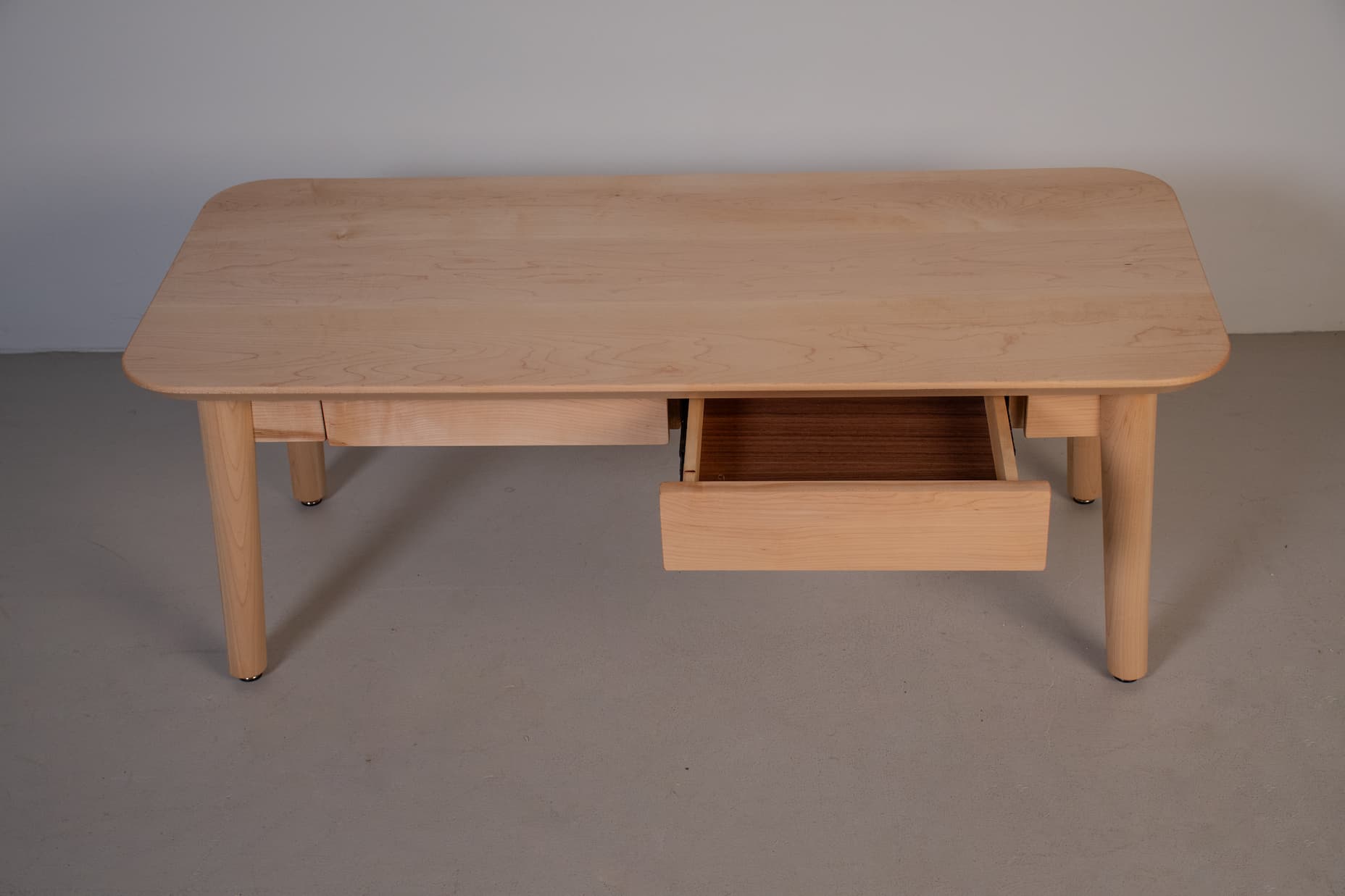 coffee table with drawers
