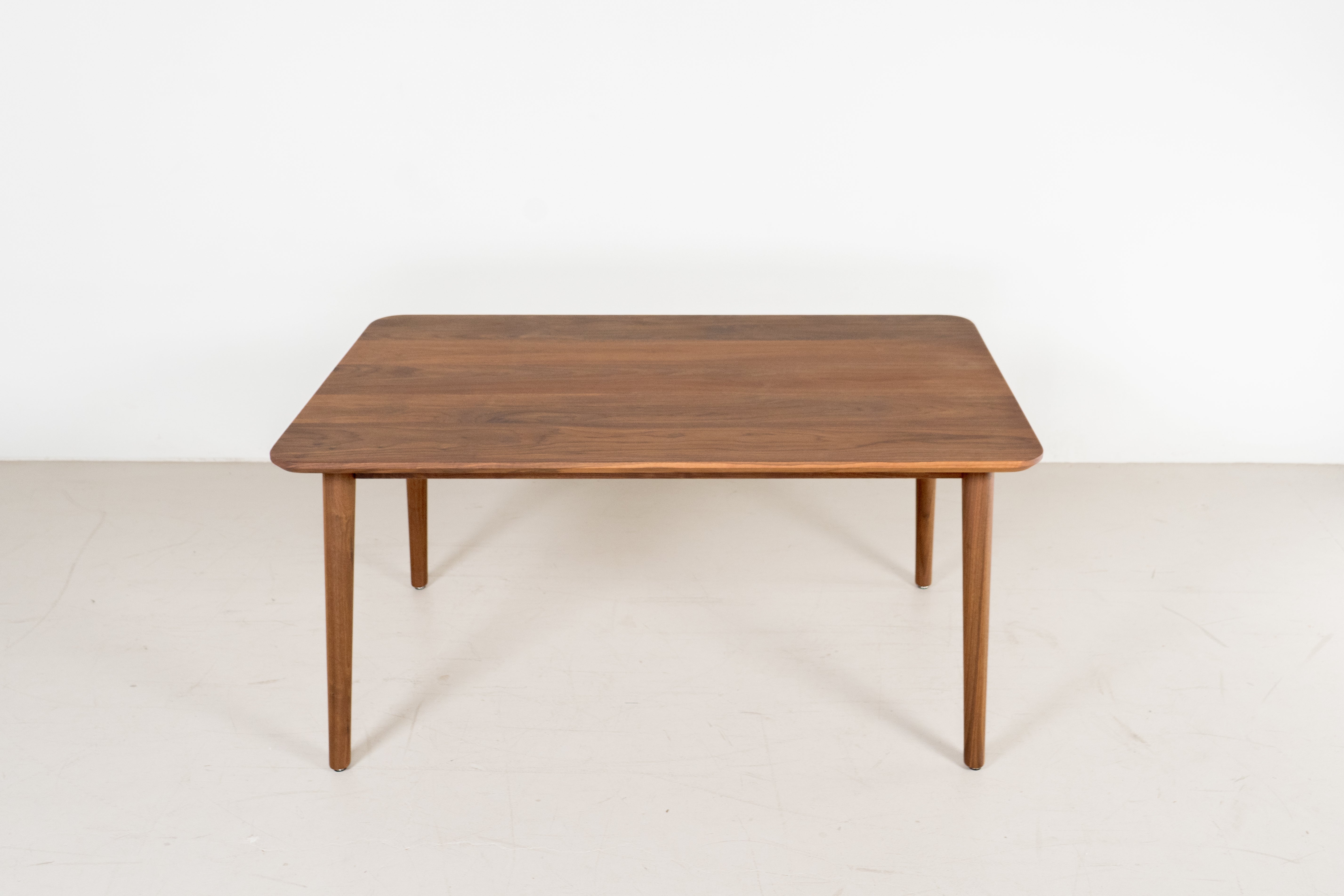 Custom Select Walnut table and bench for Jon