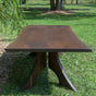 a live edge bookmatch Walnut table 42