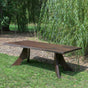 a live edge bookmatch Walnut table 42