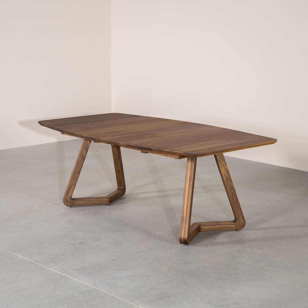 squoval walnut dining table
