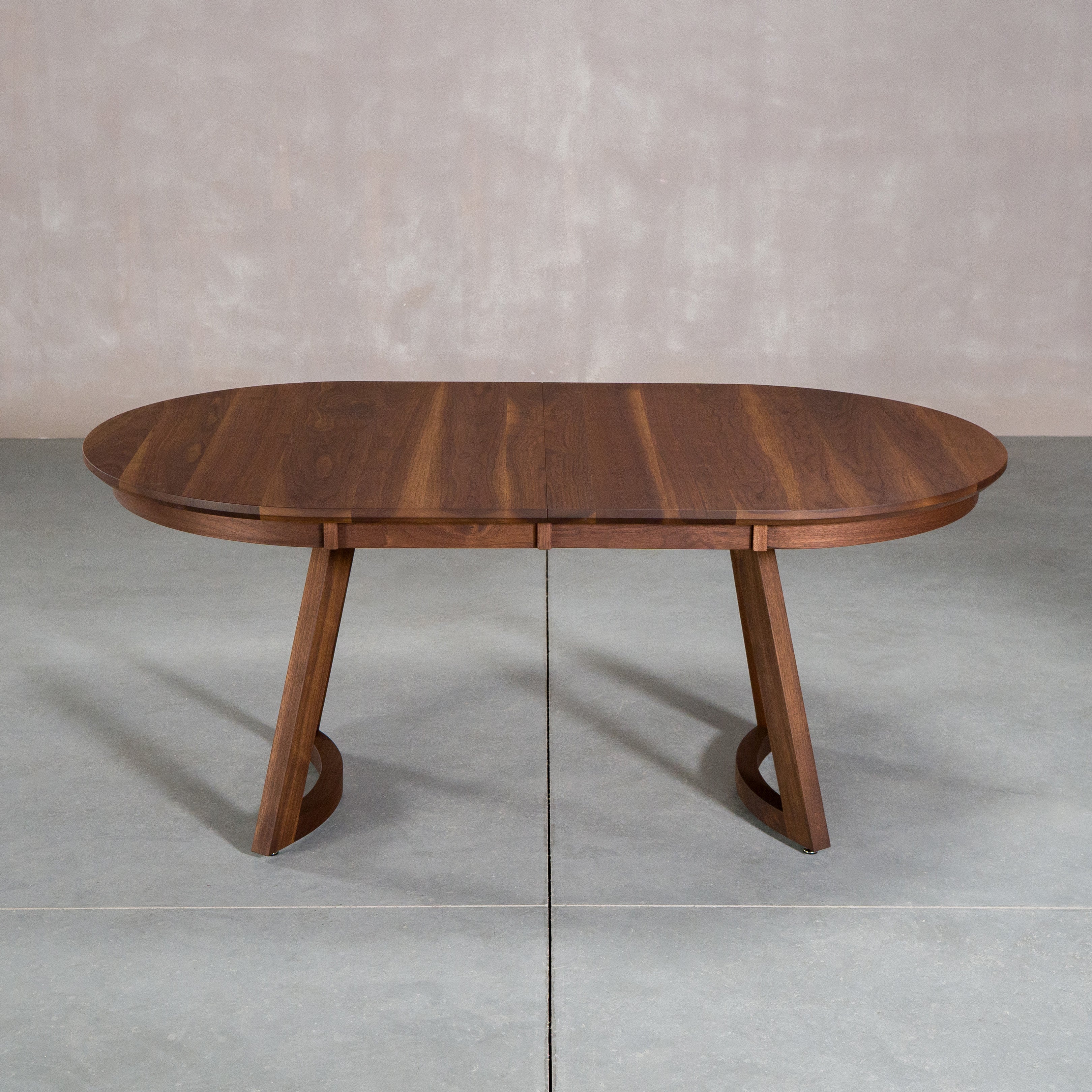 Custom Walnut Murray Extension table for Kari Singleton Interiors