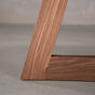 angle of the Moraine base in Walnut finished in Pure D
