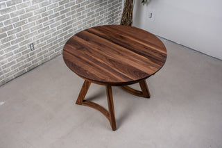 Custom Walnut extension table for Colleen