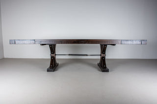 Bragg Extendable Farmhouse Trestle Table