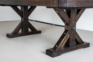 Bragg Extendable Farmhouse Trestle Table