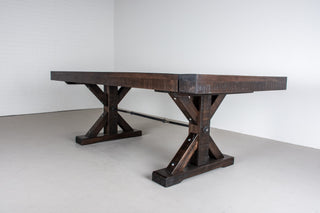 Bragg Extendable Farmhouse Trestle Table