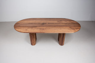 Glenbow Modern Oval Wood Dining Table