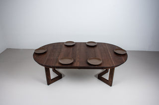 Waterton Round Split Base Extension Table