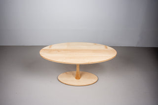 Jarvis Elliptical Oval Pedestal Table