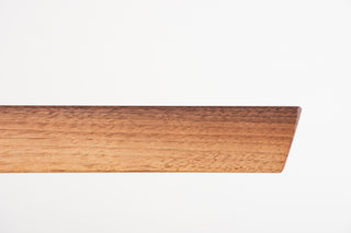 Custom walnut table for Peter and Noemi