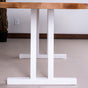 leg detail of a Maple table 36