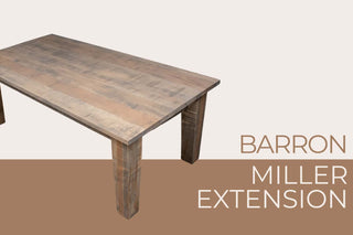 Barron Rustic Extendable Parsons Table