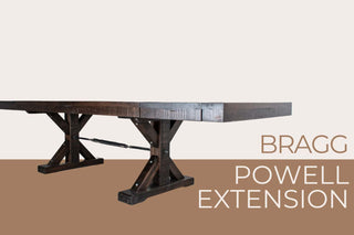 Bragg Extendable Farmhouse Trestle Table