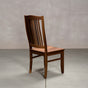 high back Betzner dining chair in Walnut