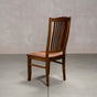 high back Betzner dining chair in Walnut