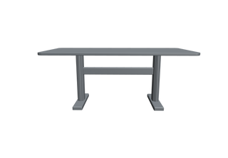 Custom Walnut Trestle table for Bianca