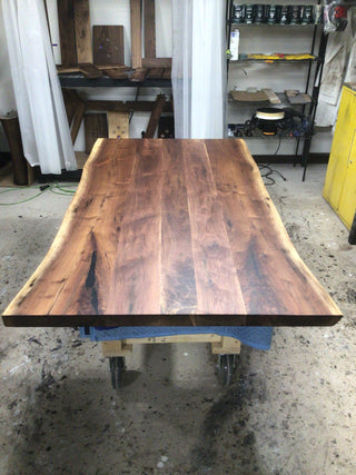 Live edge table for Sharon