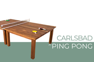 Carlsbad Wood Ping Pong Table