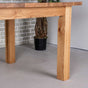 corner detail of a White Oak table 42