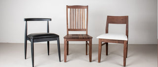 Wood Dining Chairs in 3 Styles