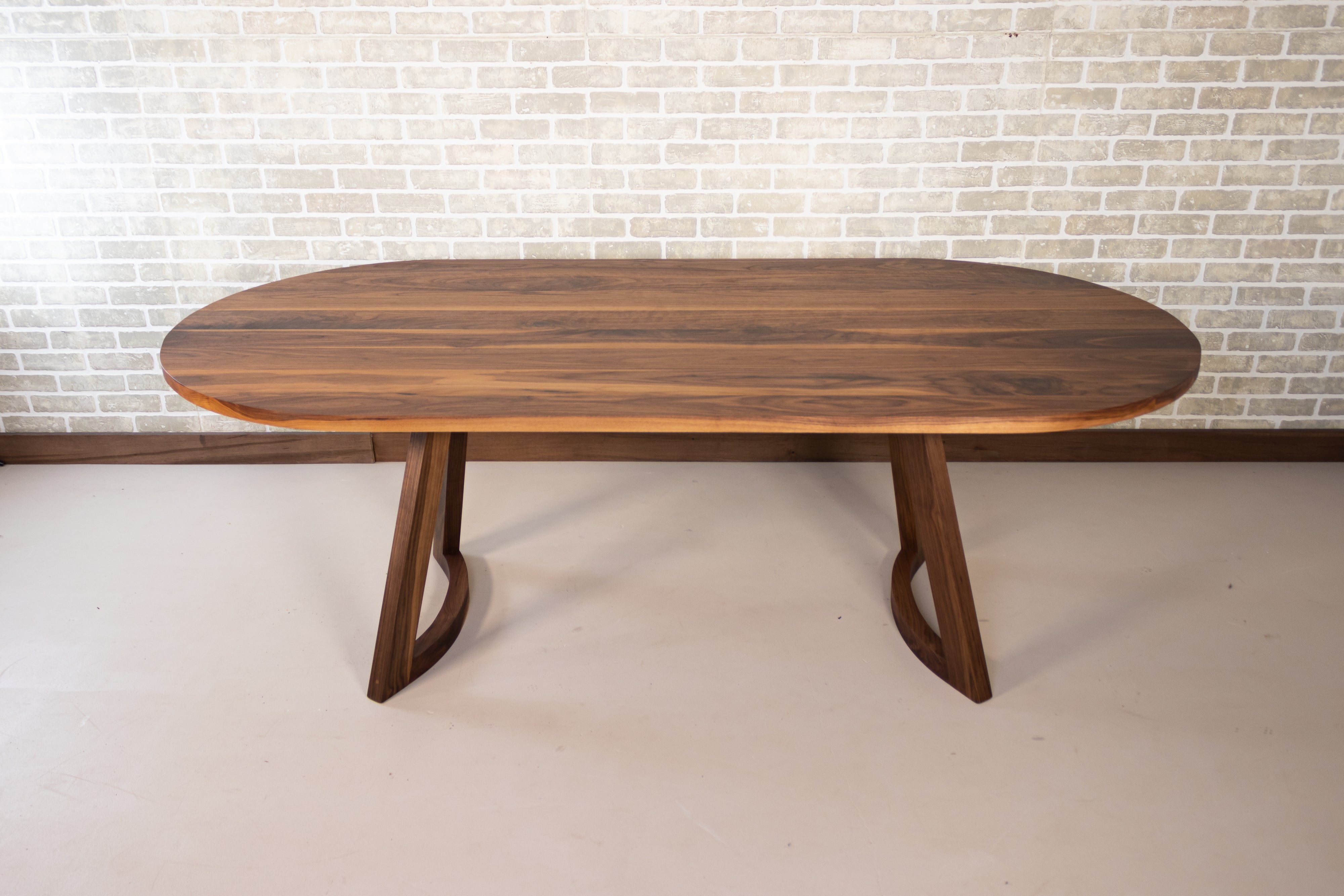 Custom Walnut Murray dining table for Donna