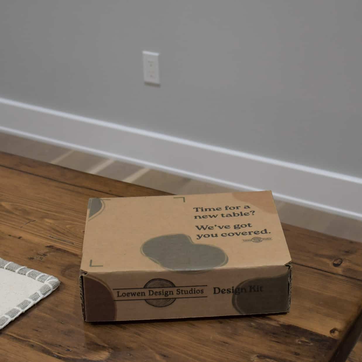 Table Design Kit | Custom Table Sample Kit | Loewen Design Studios